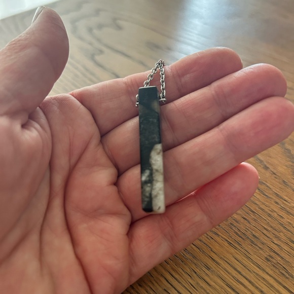 Modern Silver and Black Pearl 925 sterling silver - Picture 6 of 6